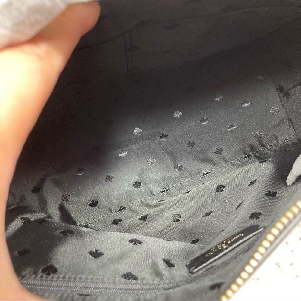 KATE SPADE melody black flap shoulder bag $399 - Picture 8 of 11
